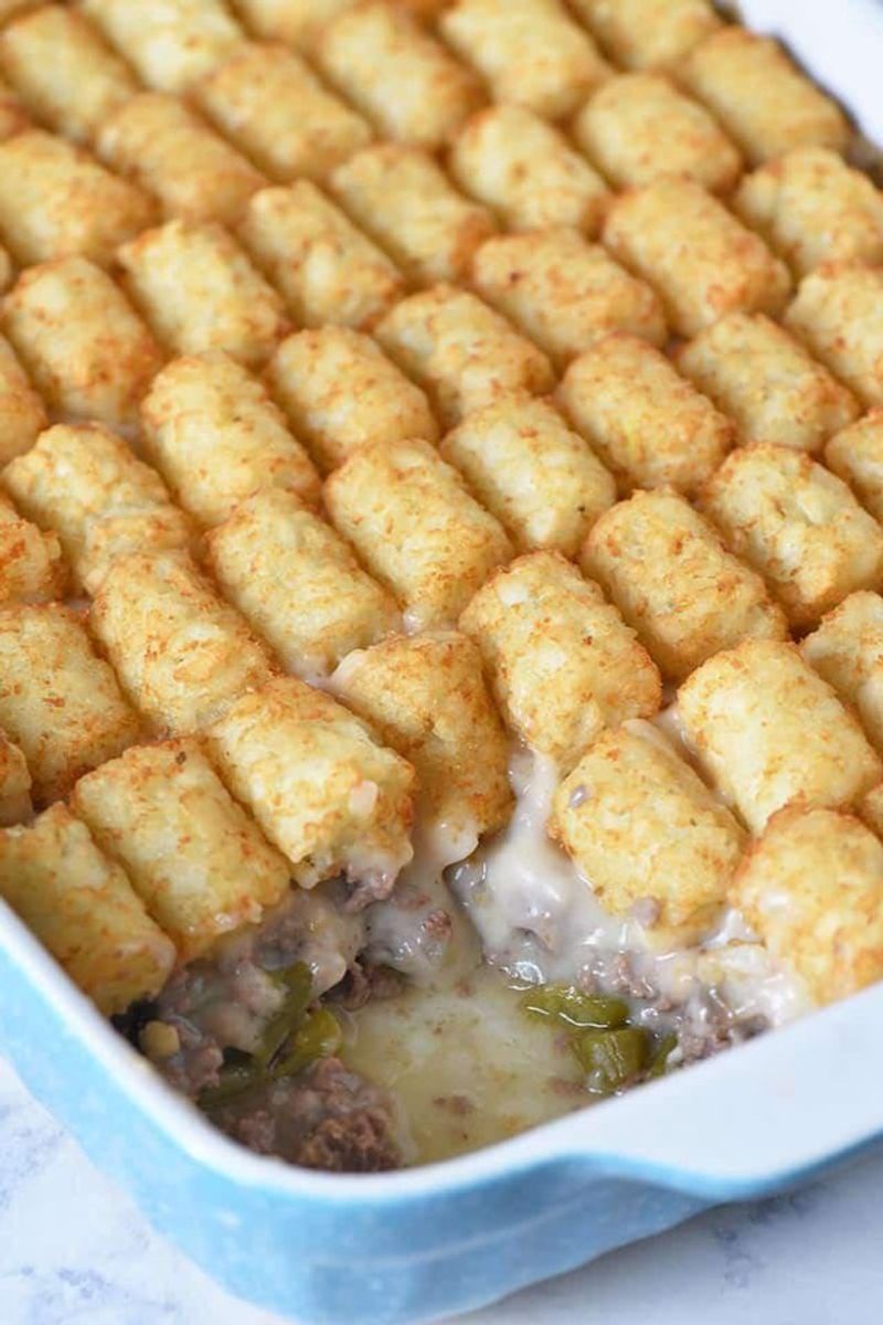 Tater Tot Hotdish