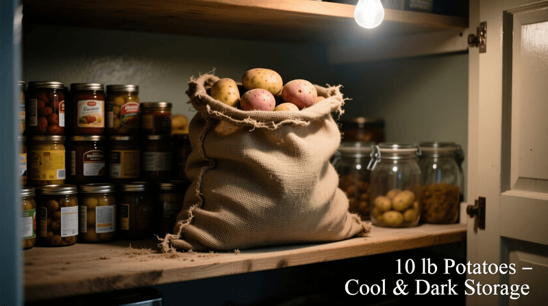 Cloth Produce Bag In Closet
