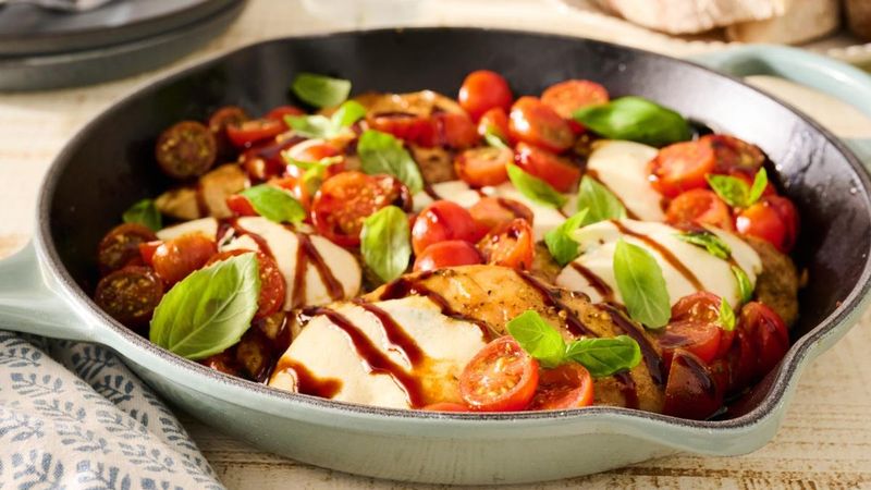 Caprese Chicken Cutlets