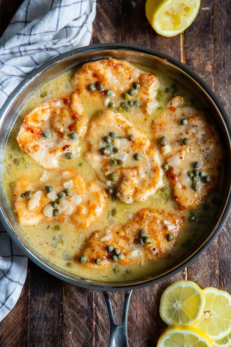 Lemon Capers Chicken Piccata
