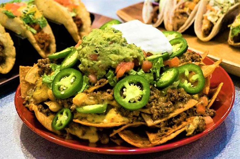 South Dakota - Bison Taco Nachos