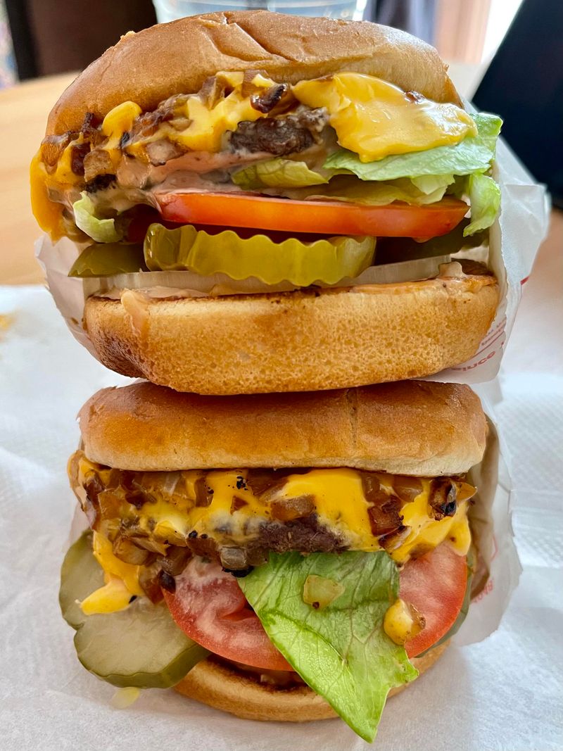 Animal Style Burger