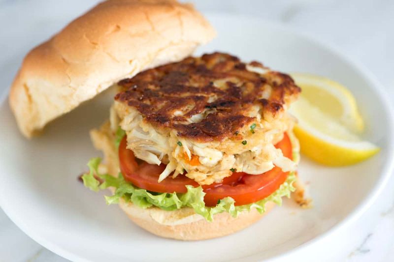 Maryland Crab Cake Sandwich – Maryland