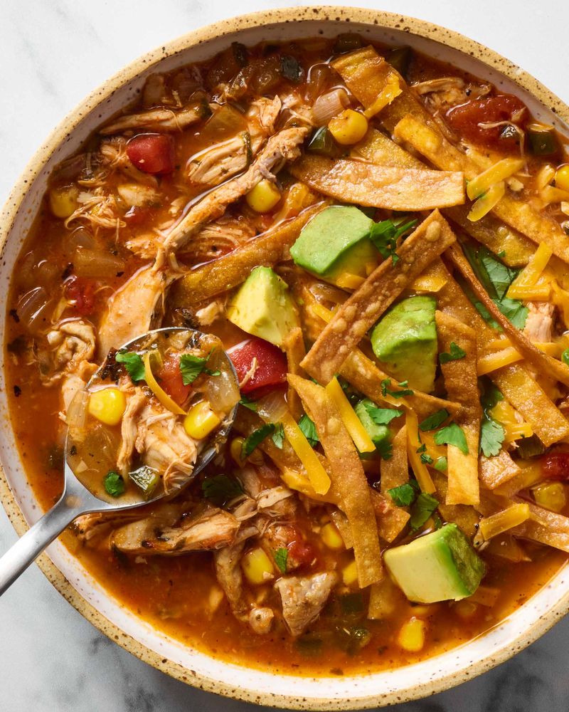 Game-Day Tortilla Soup (Texas Version)