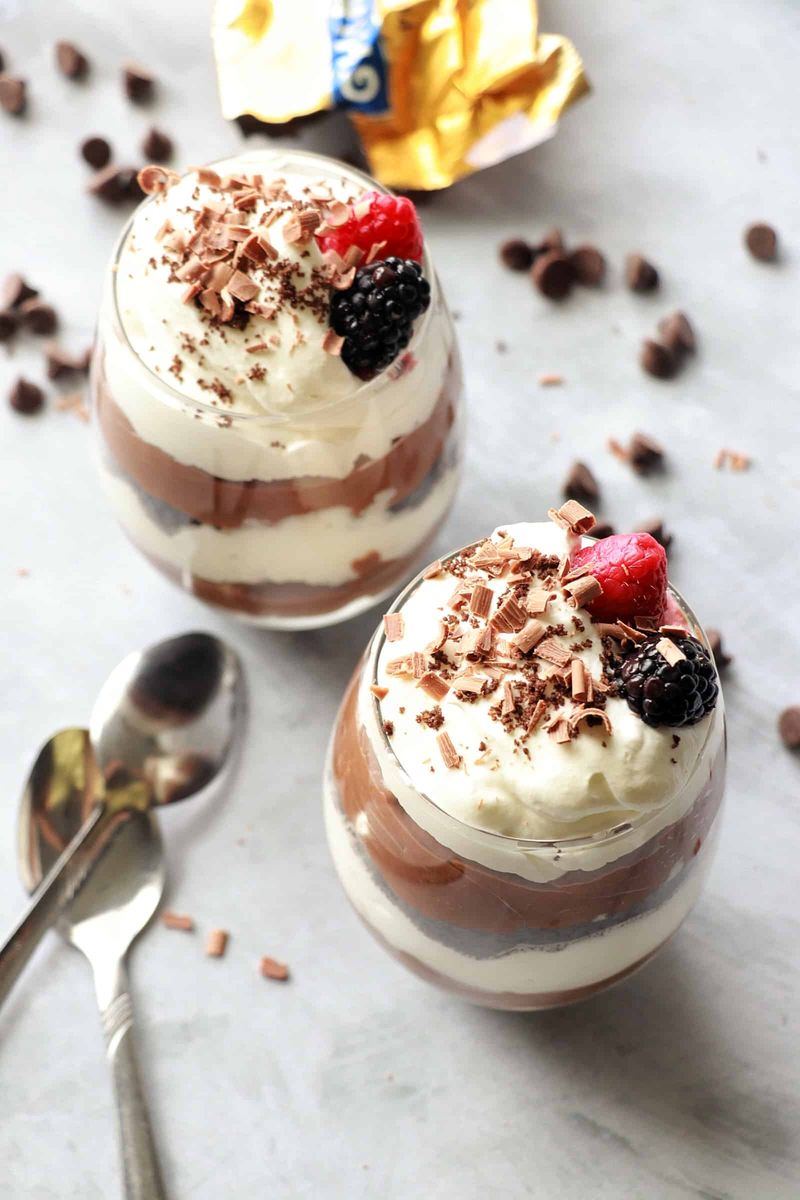 Instant Pudding Mix Parfait