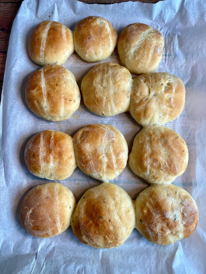Rosemary Sea Salt Rolls