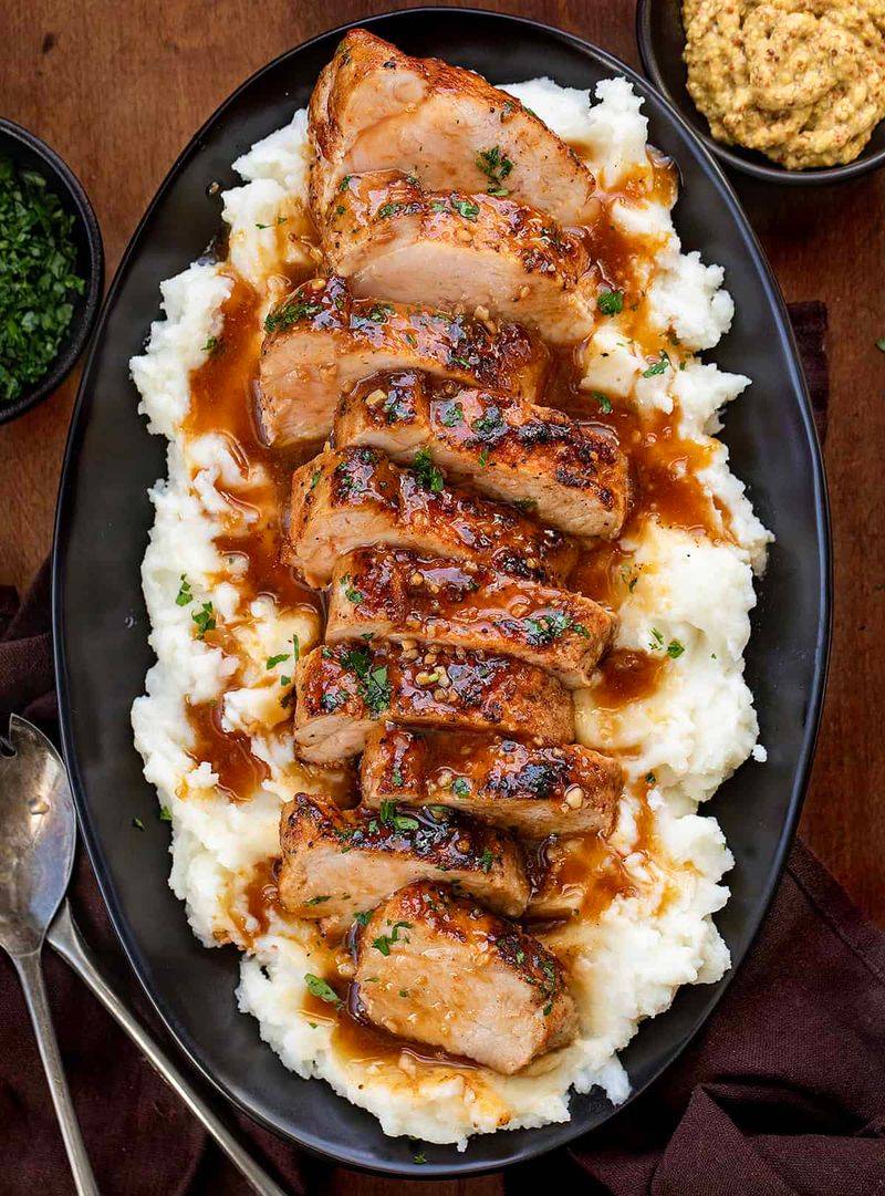 Maple Dijon Pork Tenderloin