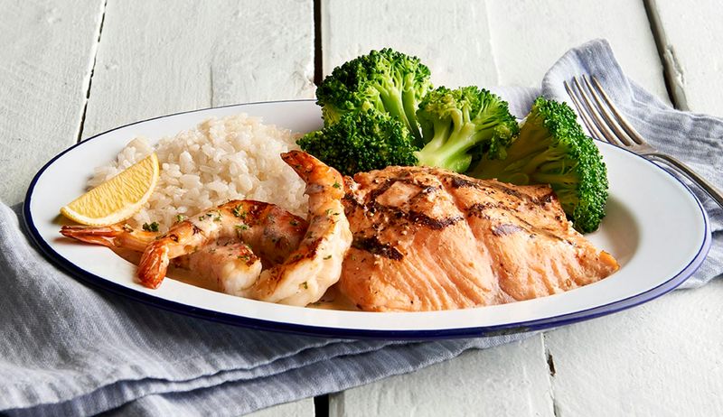 Bubba Gump Shrimp Co. — Grilled Fish or Salmon Option