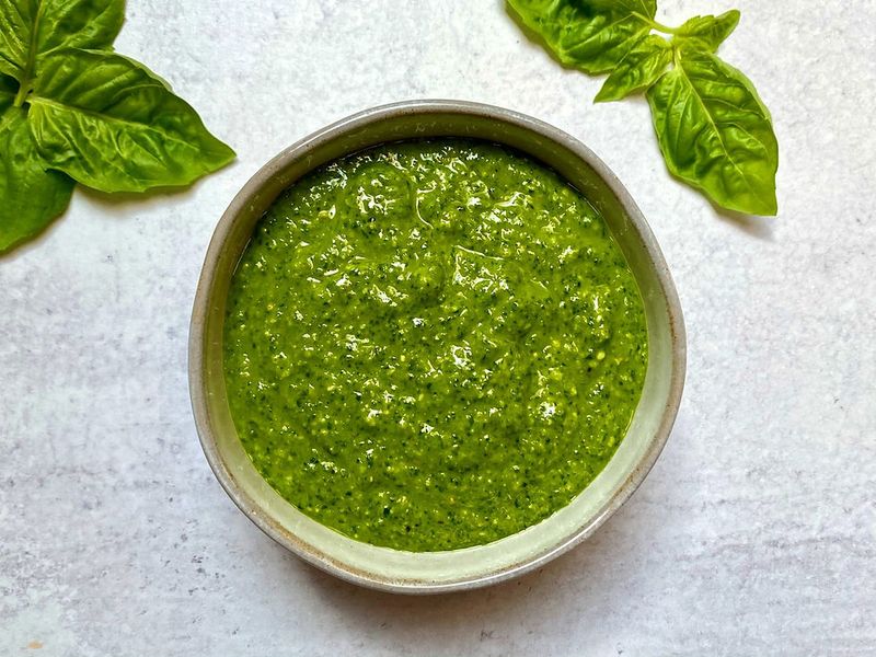 Kale and Arugula Pesto