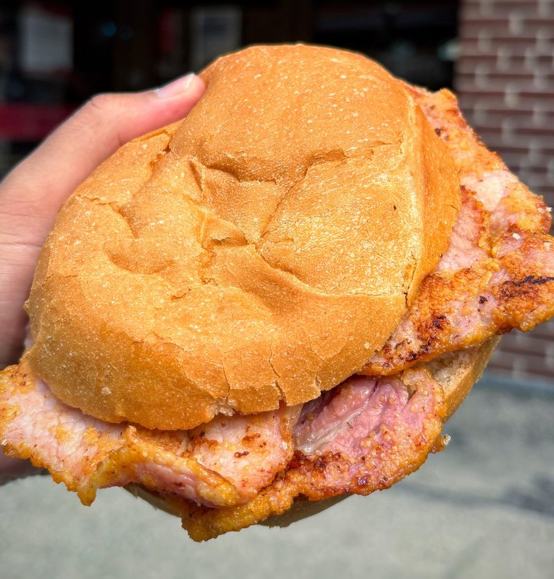 Peameal Bacon Sandwich