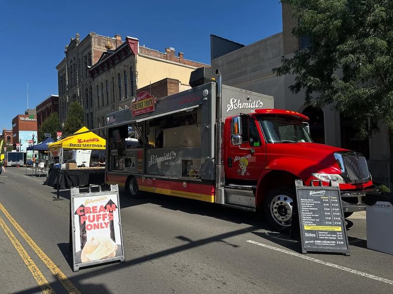 Schmidt's Sausage Truck in Central Ohio