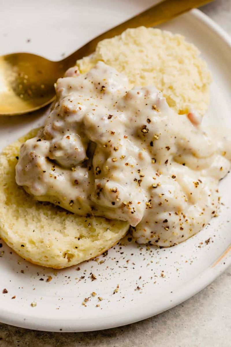 Biscuits and Sausage Gravy