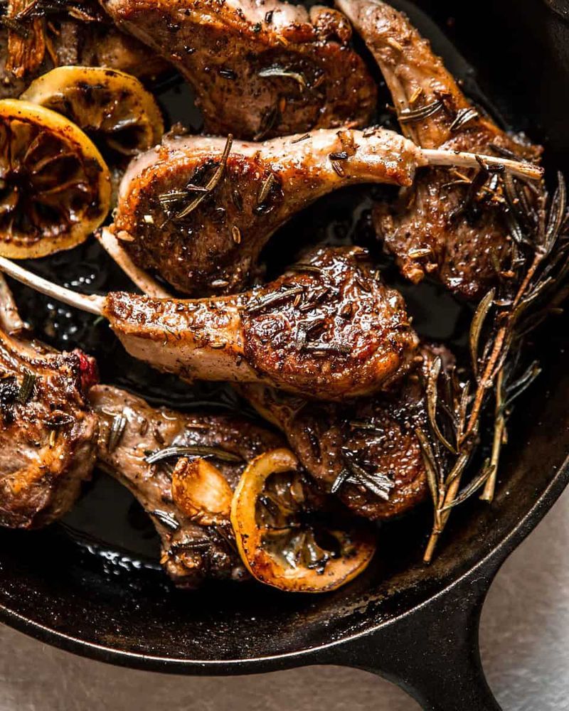 Rosemary Lamb Chops