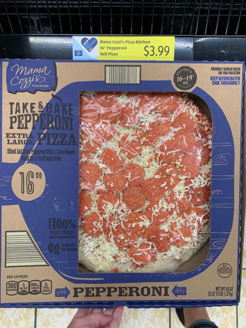 Mama Cozzi’s Take And Bake Deli Pizza