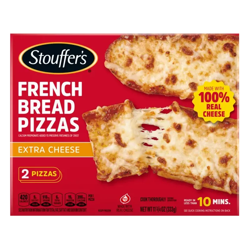 Stouffer’s French Bread Pizza, Extra Cheese