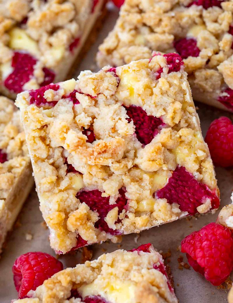 Raspberry Cheesecake Bars