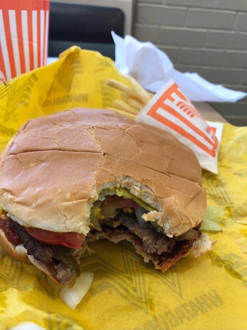 Whataburger Triple Meat Whataburger