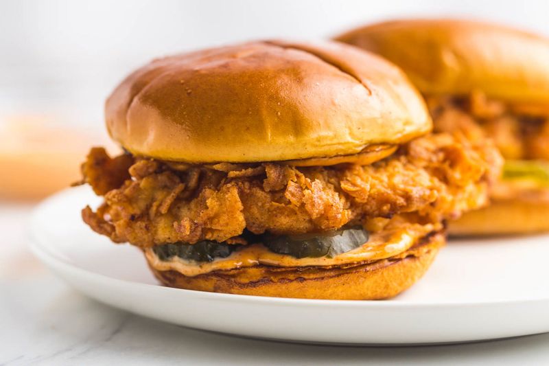 Popeyes Classic Chicken Sandwich