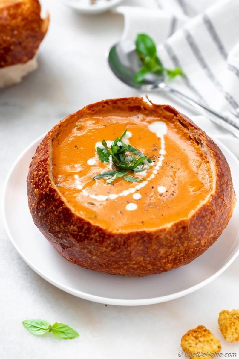 Creamy Tomato Basil Soup