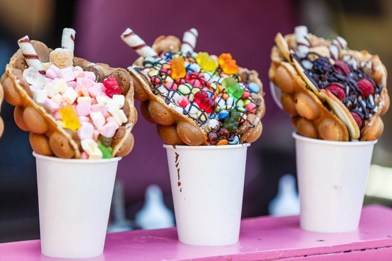 Bubble Waffle Cones