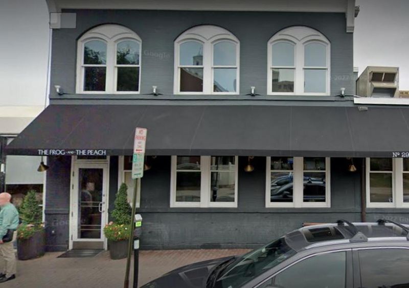 The Frog and the Peach