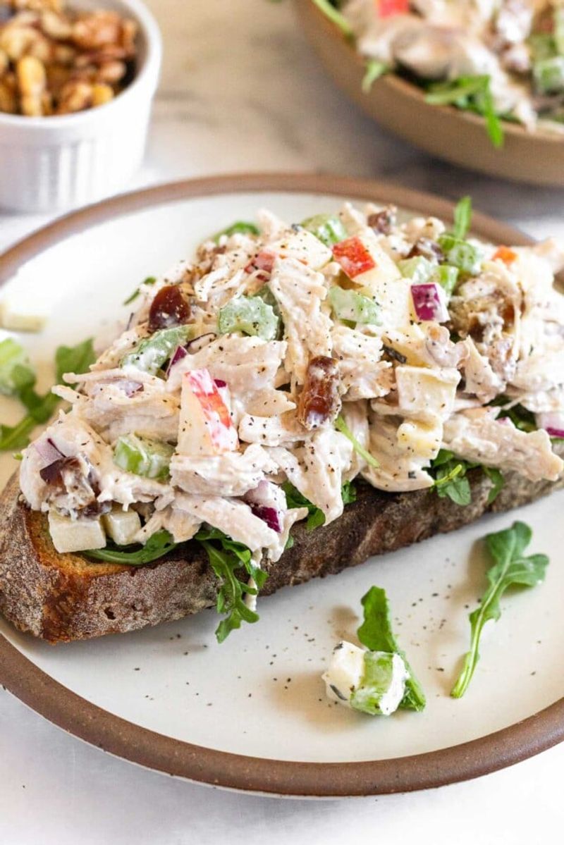 Apple Walnut Chicken Salad