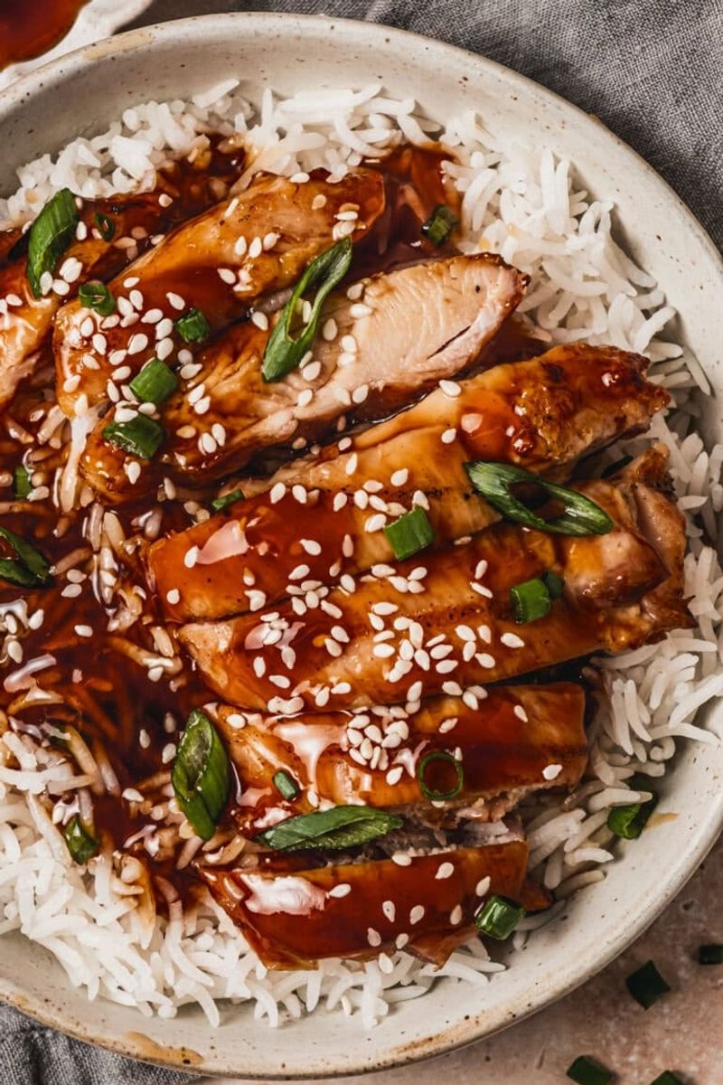 Quick Chicken Teriyaki With A Simple Reduction