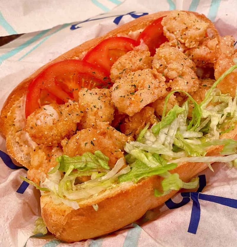 Shrimp Po Boy Melt