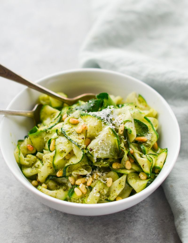 Zucchini Noodle Pesto