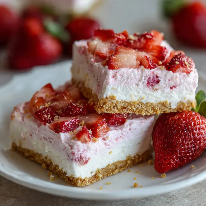 Strawberry Cheesecake Bars