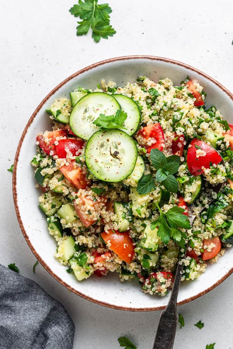Quinoa Tabbouleh with Extra Herbs