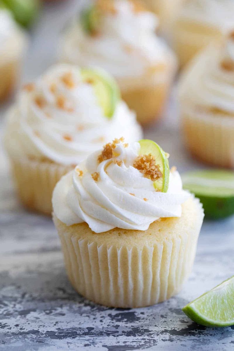 Key Lime Pie Cupcakes