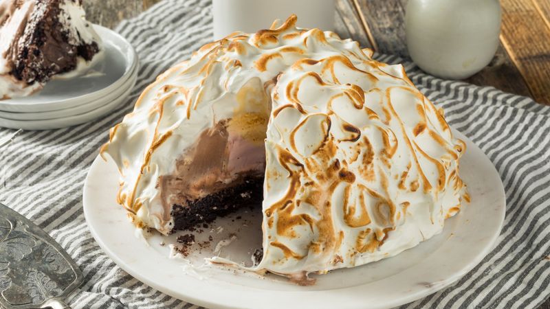 S'mores Baked Alaska (Pennsylvania)