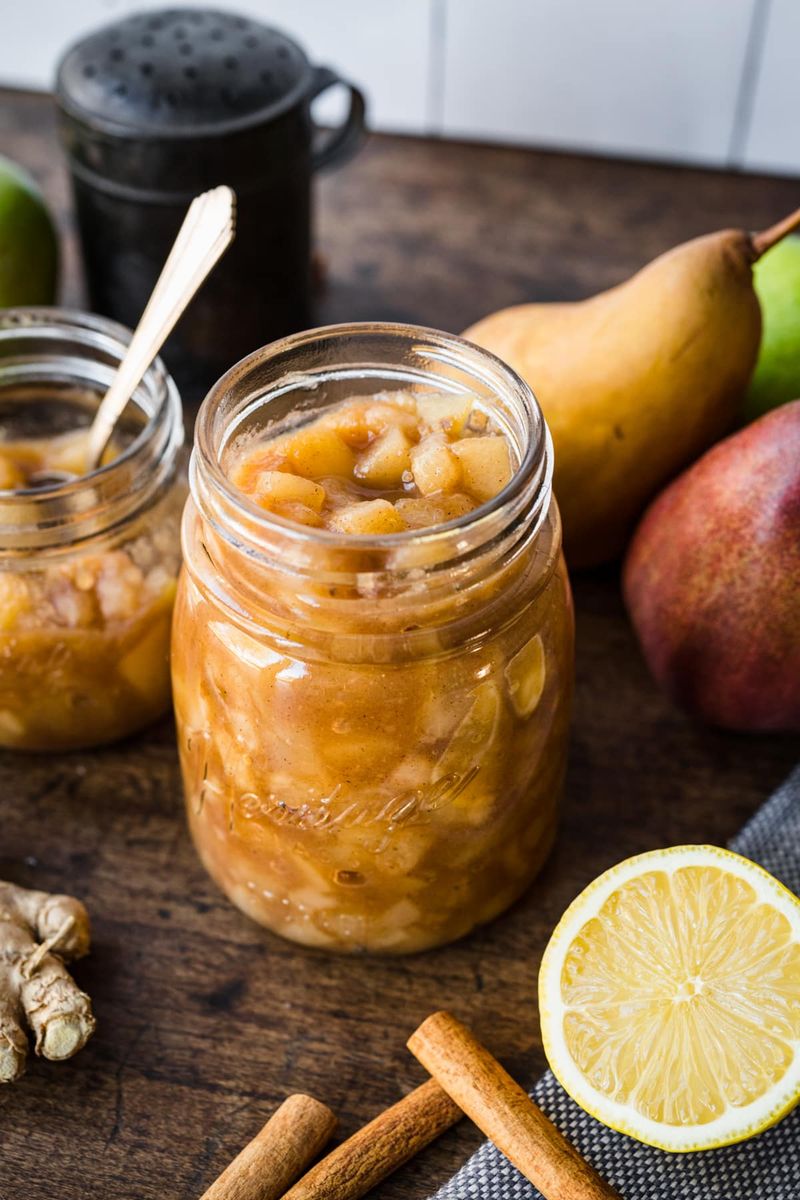 Warm Pear Compote