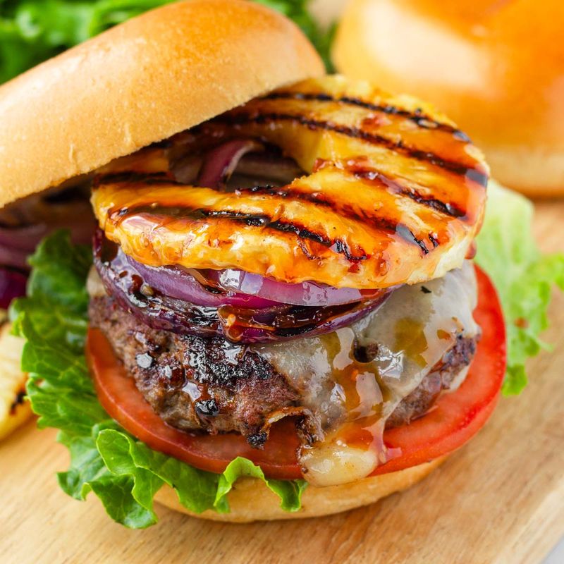 Hawaii - Island Teriyaki Cheeseburger
