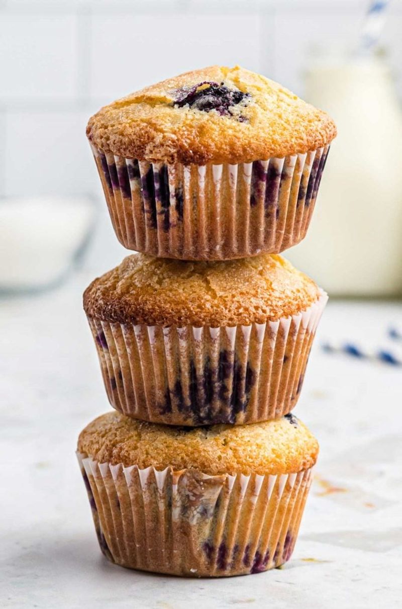Classic blueberry muffins