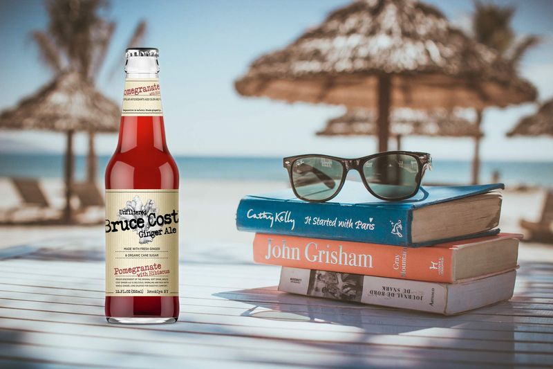 Bruce Cost Ginger Ale Pomegranate Hibiscus