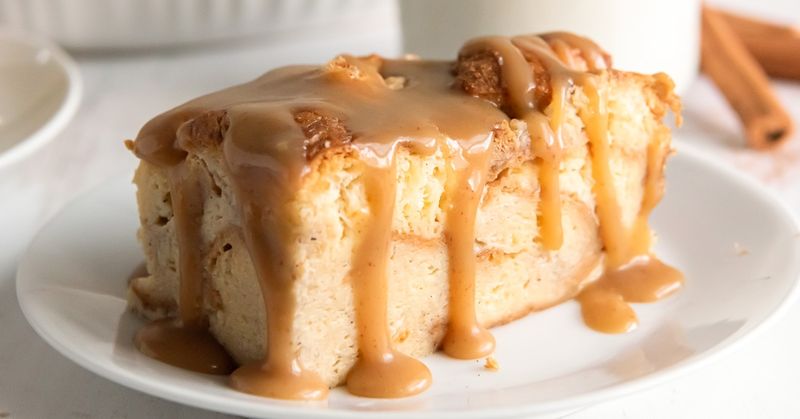 Bread Pudding with Bourbon Sauce