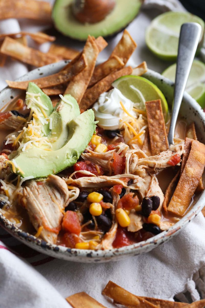 Cheesecake Factory-Style Chicken Tortilla Soup (inspired)