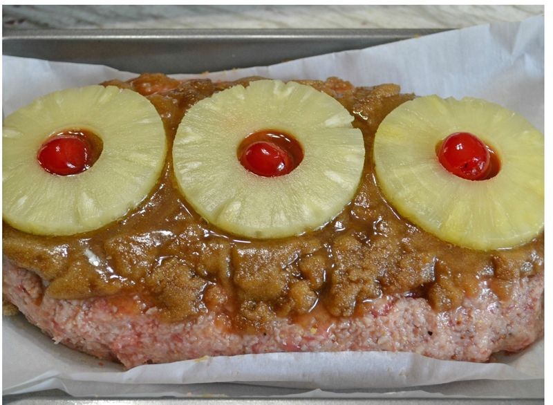 Ham Loaf with Pineapple or Brown-Sugar Glaze