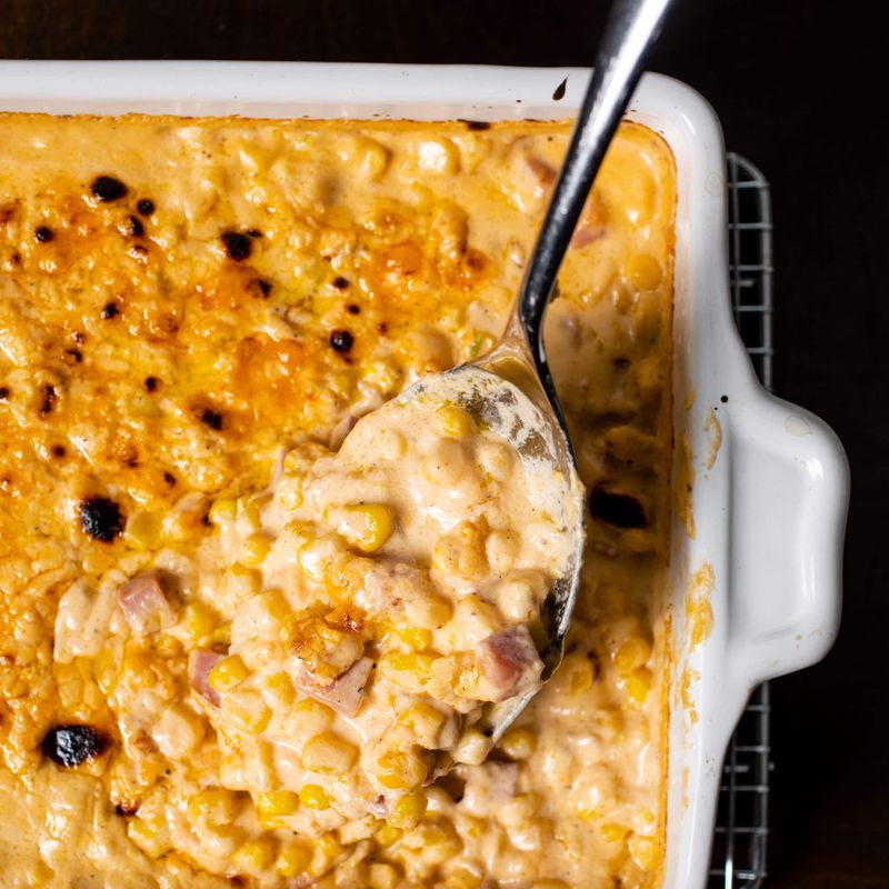 Cheesy Corn Casserole (Kansas)