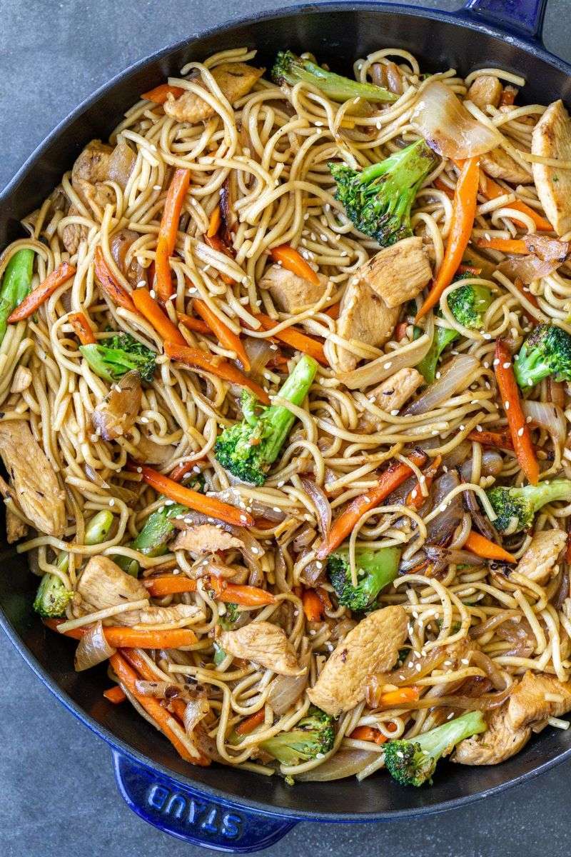 House Lo Mein At Home