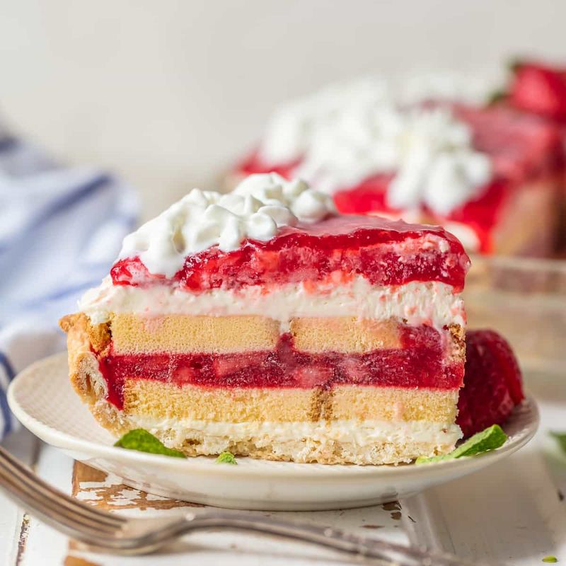 Strawberry Shortcake Pie