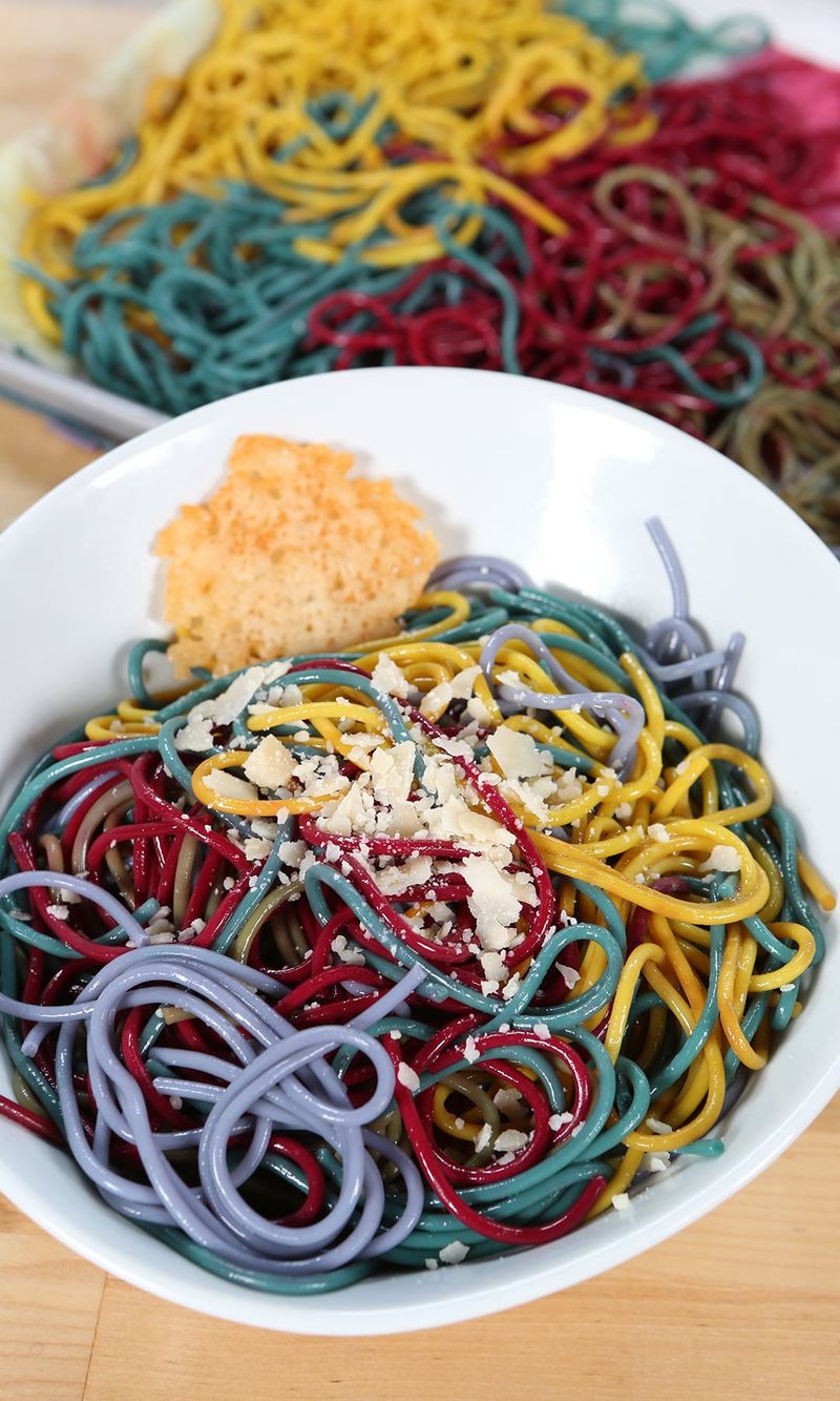 Freaky Colored Pasta