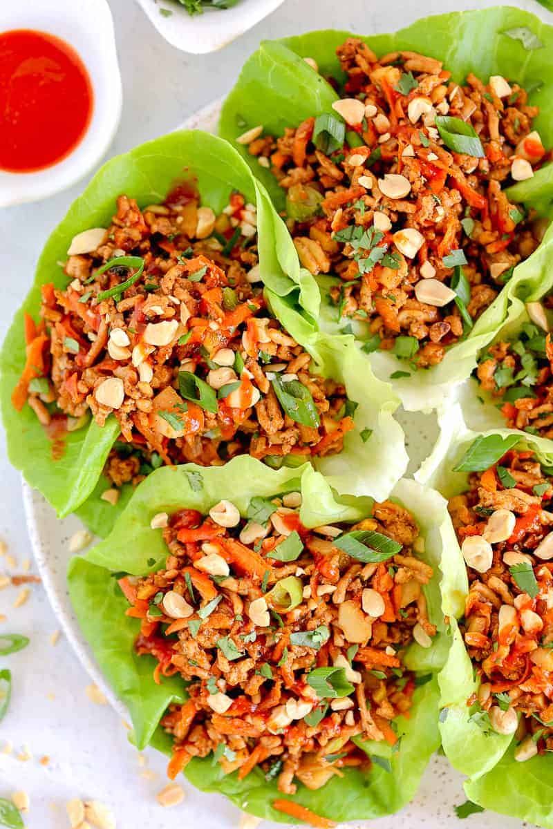 Jackfruit Lettuce Wraps