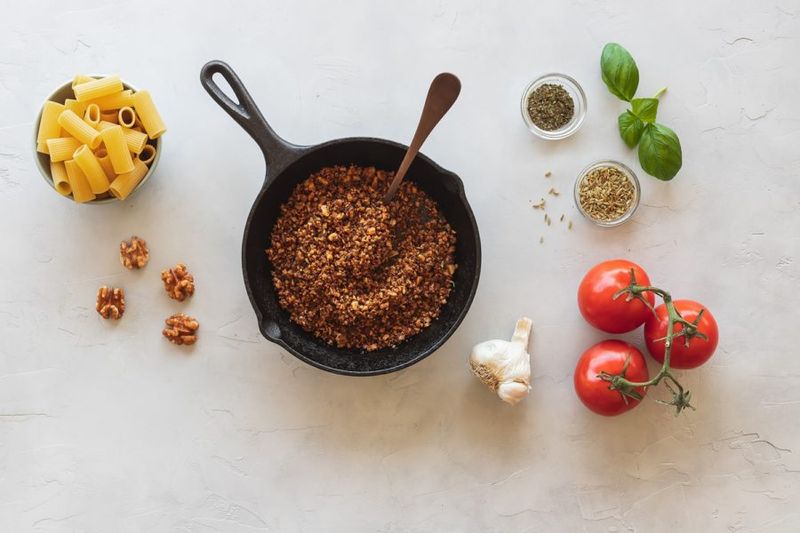 Make a Lentil or Walnut Sausage