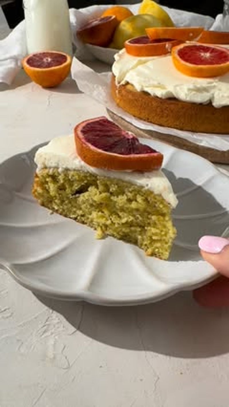 Cara Cara Orange Polenta Cake