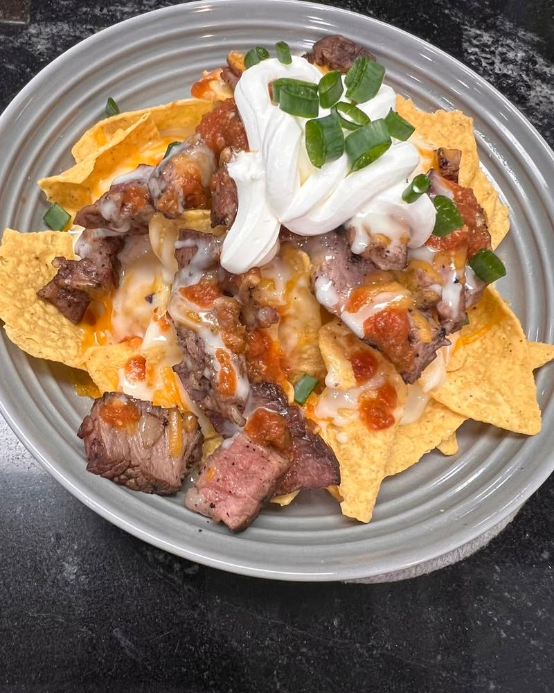 Pennsylvania - Philly Cheesesteak Nachos