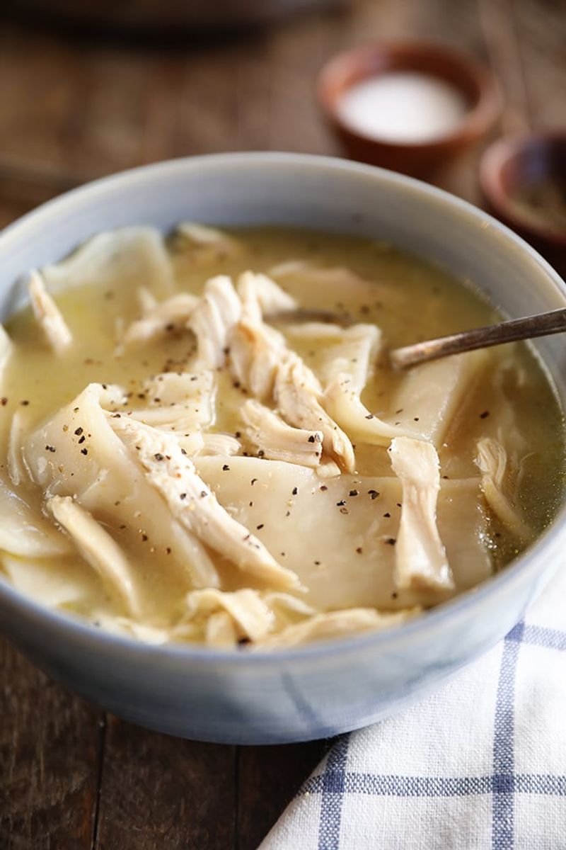 Chicken & Dumplings (Slippery or Fluffy)