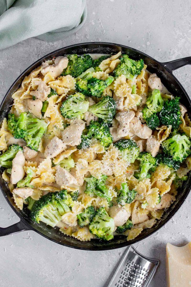 One-Pot Creamy Chicken And Broccoli